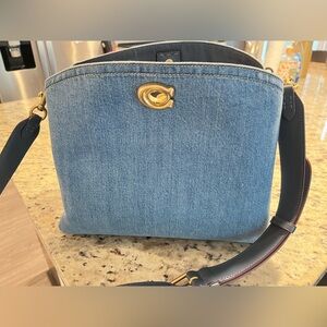 Cassie 19 Denim Crossbody Bag